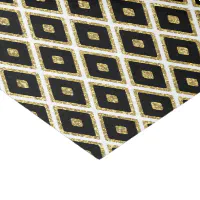 Elegant Black and Gold Tissue Paper | Zazzle