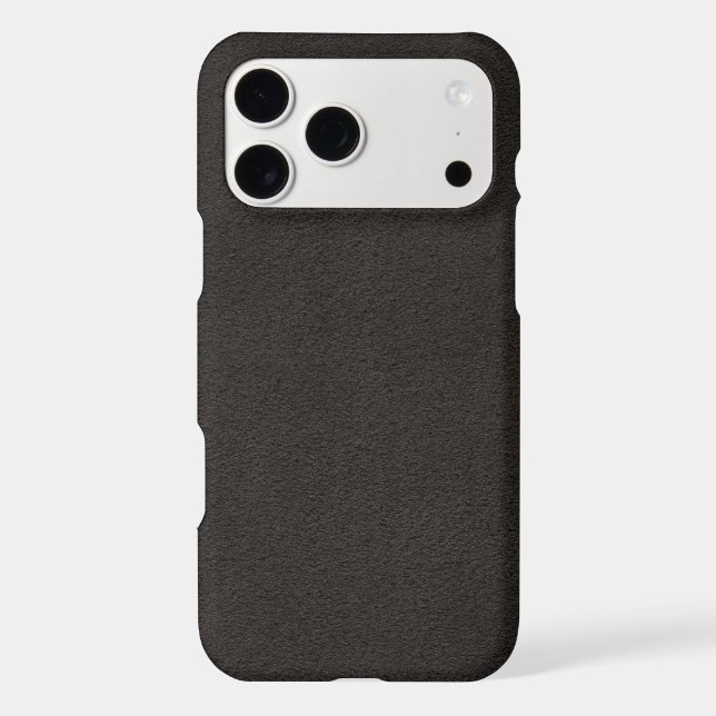  Elegant Black leather Case-Mate iPhone Case (Back)