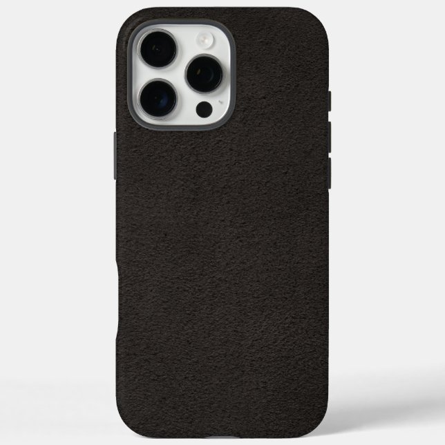  Elegant Black leather Case-Mate iPhone Case (Back)