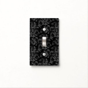 Elegant Black Light Switch Cover
