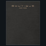 Elegant Black Linen Look Flyer<br><div class="desc">Chic,  sophisticated design. Realistic digital  image of rich black linen fabric texture.</div>
