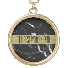 Elegant black marble gold