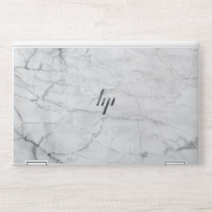 Elegant Black marble HP Laptop Skin