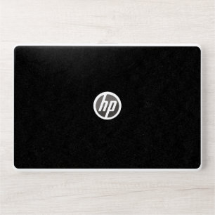 Elegant Black Marble HP Laptop Skin