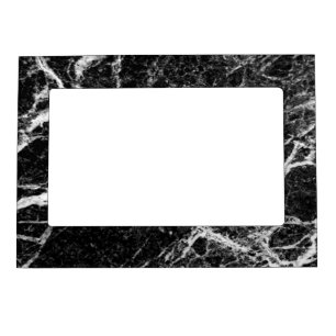 Elegant Black Marble Magnetic Frame