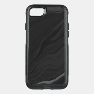 Elegant Black Marble OtterBox Commuter iPhone SE/8/7 Case
