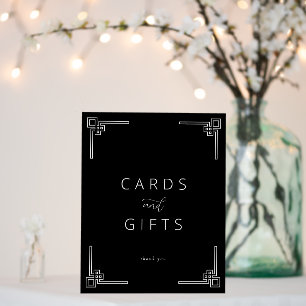 Elegant Black Minimalist Gratitude Sign
