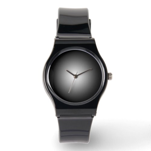 Elegant Black Minimalist Watch _ Sleek Modern