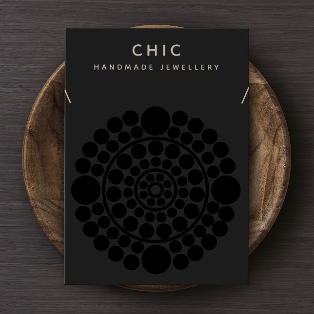 Elegant Black  Necklace Pendant Display (Creator Uploaded)