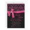 Elegant Black Pink Damask Sweet Sixteen Party