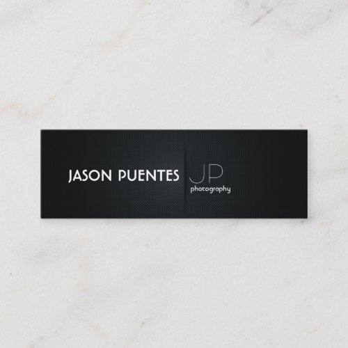 Elegant Black Professional Photography Business Card Templates