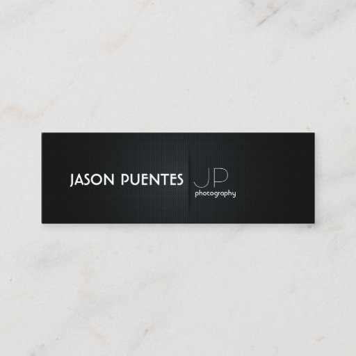 Customizable Elegant Black Professional Photography Business Card Templates