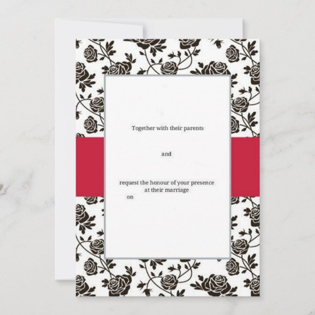 Elegant Black Rose (Front)