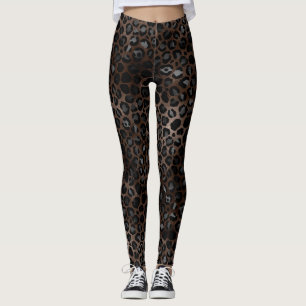 Black Leopard Print Women
