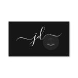 Elegant Black Stylish Business with Logo Business Card Elegant Black Stylish Business with Logo Business Card