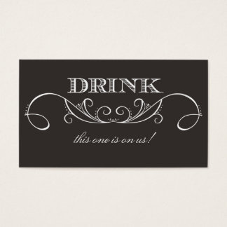 drink ticket template