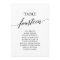 Elegant Black Table Number 14 Seating Chart