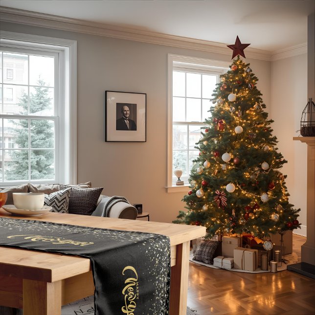 Elegant Black Table Runner (Creator Uploaded)