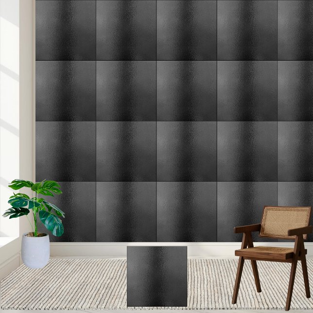 Elegant Black Textured Modern Matte Glossy Ceramic Tile (Elegant Black Textured Modern Matte Glossy Ceramic Tile)