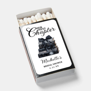 Elegant Black & White Book Themed Bridal Shower 