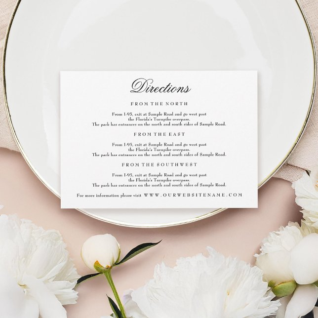 Elegant Black & White Enclosure Card (Creator Uploaded)