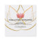 Elegant Black & white Flower Logo Yoga