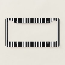 Elegant black &white stripes pattern