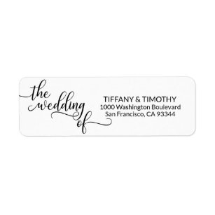 Tiffany Return Address Labels | Zazzle