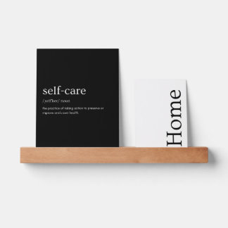 Elegant Black & White wall art Picture Ledge