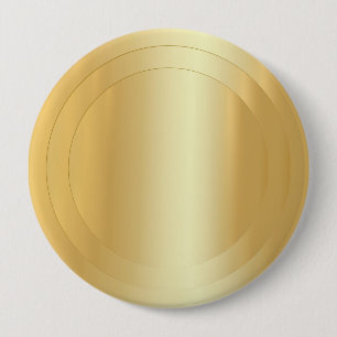 Elegant Blank Faux Gold Template Add Your Text Button