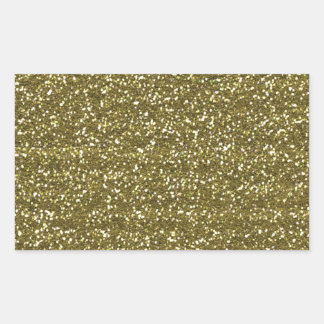 Elegant Blank Gold Glitter Seals