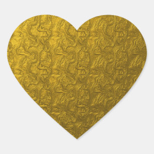 Elegant Blank Gold Glitter Seals