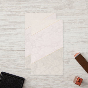 Elegant Blank Loyalty Card – Ivory & Gold