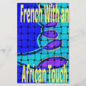Elegant Blend of French and African Aesthetics (Front)