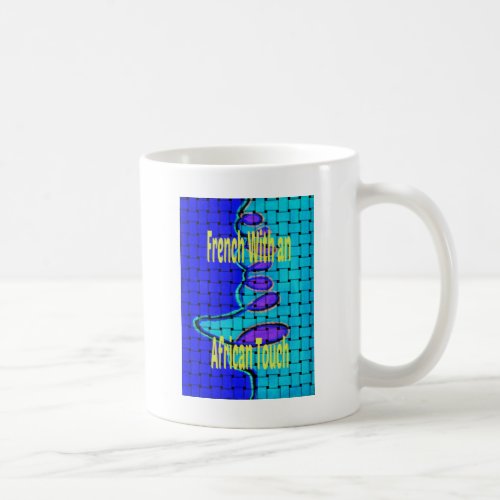 Elegant Blend of French and African Aesthetics Coffee Mug