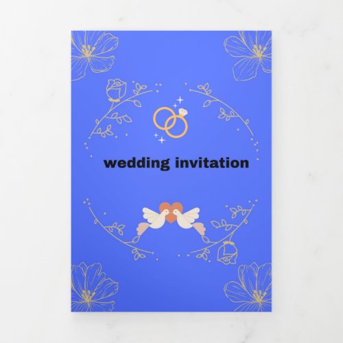 Elegant Bliss Timeless Wedding Invitations