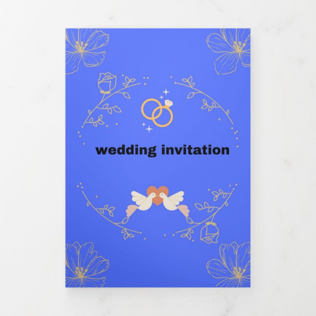 Elegant Bliss: Timeless Wedding Invitations (Cover)