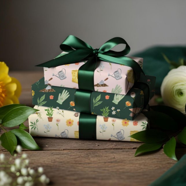 Elegant Blooming Floral Botanical Garden Girly Wrapping Paper Sheets (Elegant Blooming Floral Botanical Garden Girly Wrapping Paper Sheets)