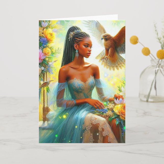 Elegant Blooms: A Timeless Greeting Card for Every (Front)