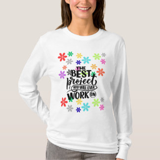 "Elegant Blossoms – Timeless Floral Art Tee" T-Shirt