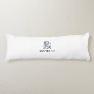 Elegant Blue and Gold Fluid Marble Art Body Pillo Pillow