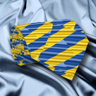 Elegant Blue and Yellow Ukraine Inspired Peace