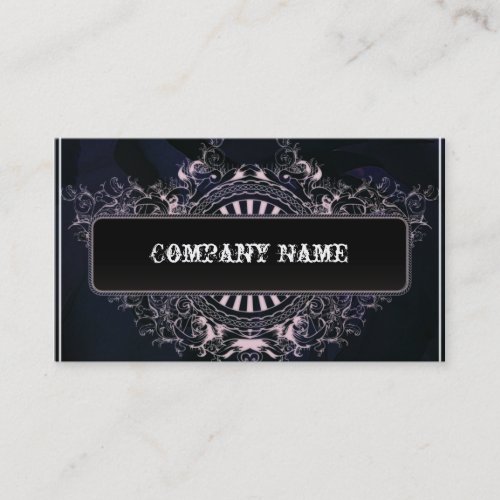 Elegant Blue Business Cards