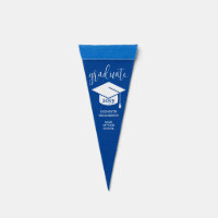 Elegant Blue Class of 2026 Graduate Graduation