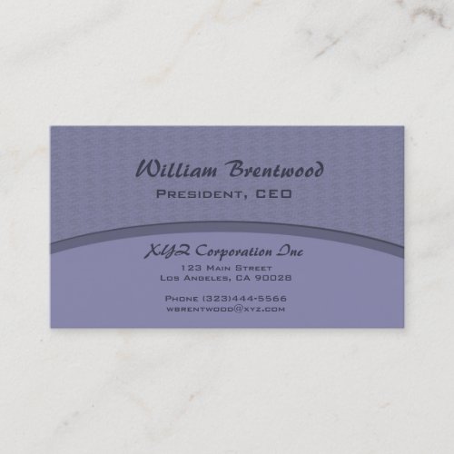 elegant blue curve business card templates