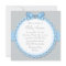 Elegant Blue Elephant Baby Shower