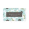 Elegant Blue Floral Business Cards