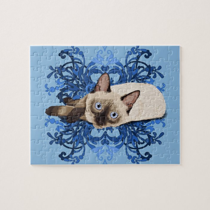 siamese cat jigsaw puzzle