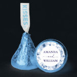 Elegant Blue Floral Wedding Hershey®'s Kisses®<br><div class="desc">Add a sweet touch to your wedding with these Elegant Blue Floral Wedding Hershey®'s Kisses®. Featuring a delicate watercolor floral design in classic blue and white,  these chocolates make charming favors for wedding receptions,  bridal showers,  and engagement parties. A stylish and delicious detail for your celebration.</div>