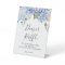 Elegant Blue Hydrangea Baby Shower Diaper Raffle